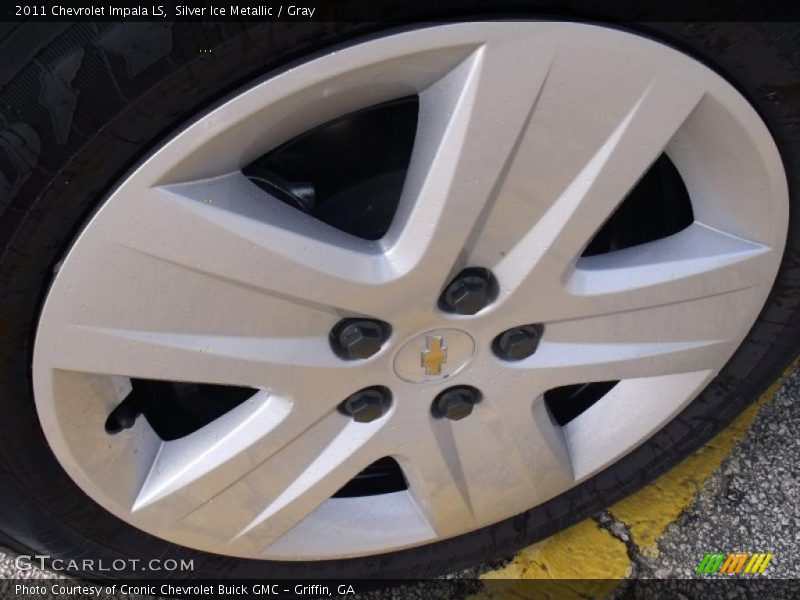 Silver Ice Metallic / Gray 2011 Chevrolet Impala LS