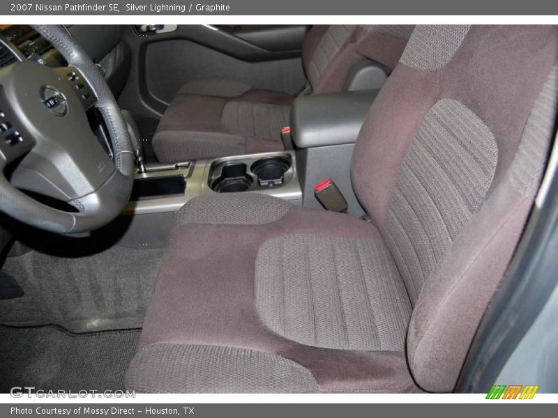 Silver Lightning / Graphite 2007 Nissan Pathfinder SE