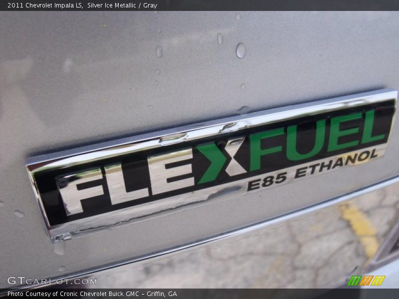 Silver Ice Metallic / Gray 2011 Chevrolet Impala LS