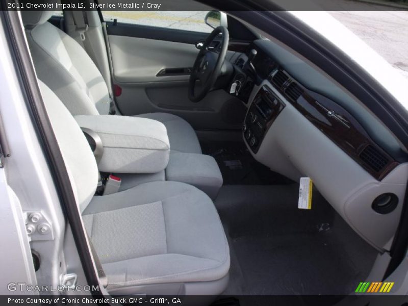 Silver Ice Metallic / Gray 2011 Chevrolet Impala LS