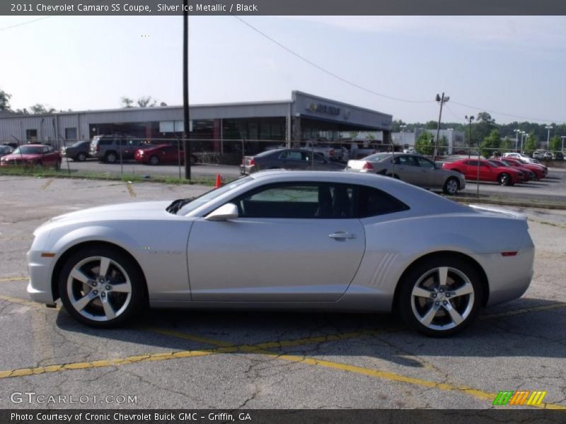 Silver Ice Metallic / Black 2011 Chevrolet Camaro SS Coupe