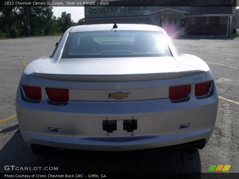 Silver Ice Metallic / Black 2011 Chevrolet Camaro SS Coupe