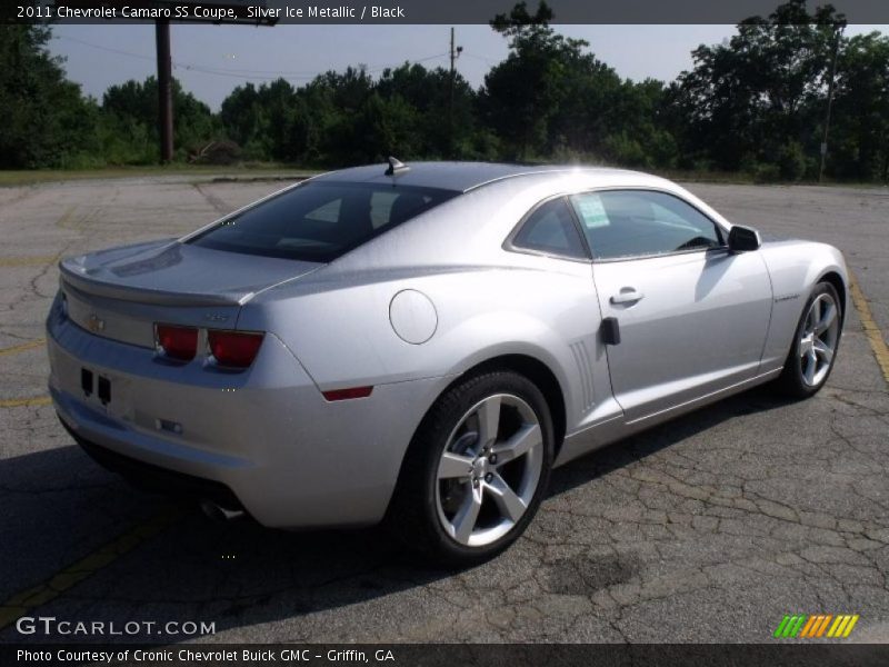 Silver Ice Metallic / Black 2011 Chevrolet Camaro SS Coupe