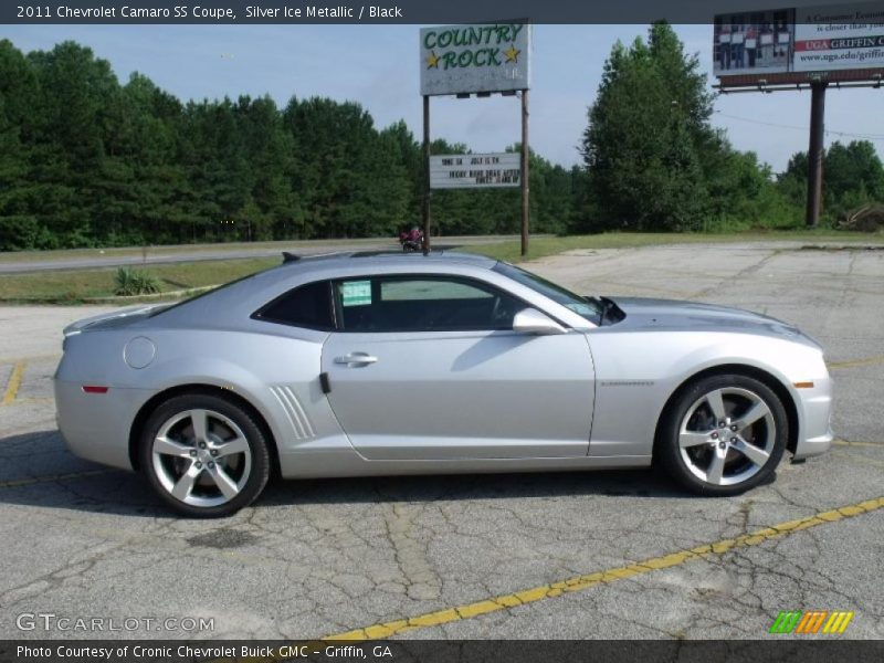 Silver Ice Metallic / Black 2011 Chevrolet Camaro SS Coupe