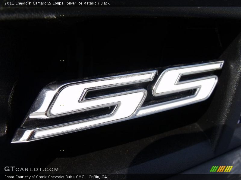 Silver Ice Metallic / Black 2011 Chevrolet Camaro SS Coupe