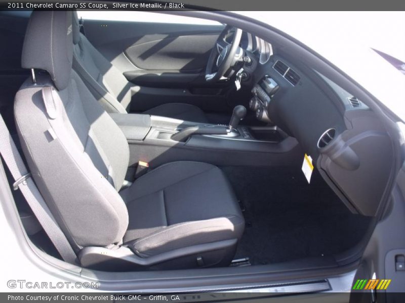 Silver Ice Metallic / Black 2011 Chevrolet Camaro SS Coupe
