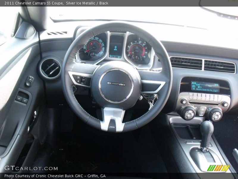 Silver Ice Metallic / Black 2011 Chevrolet Camaro SS Coupe
