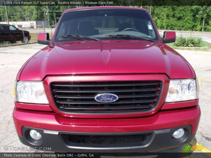 Redfire Metallic / Medium Dark Flint 2008 Ford Ranger XLT SuperCab
