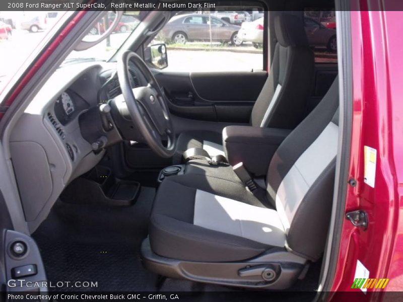 Redfire Metallic / Medium Dark Flint 2008 Ford Ranger XLT SuperCab