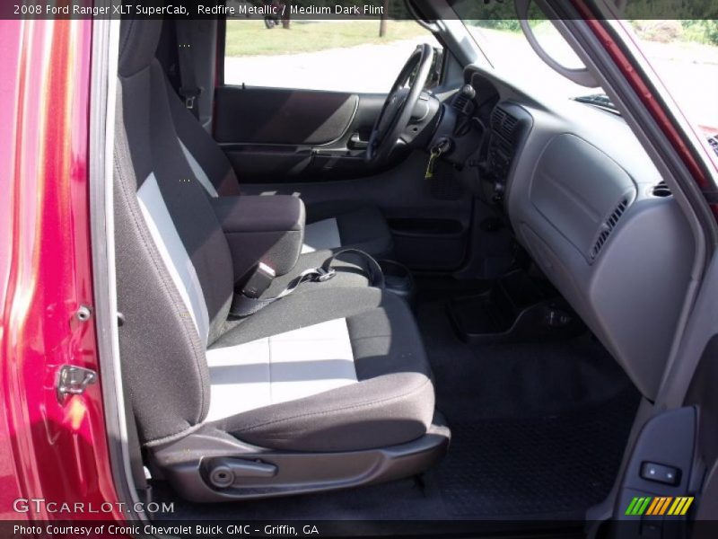 Redfire Metallic / Medium Dark Flint 2008 Ford Ranger XLT SuperCab