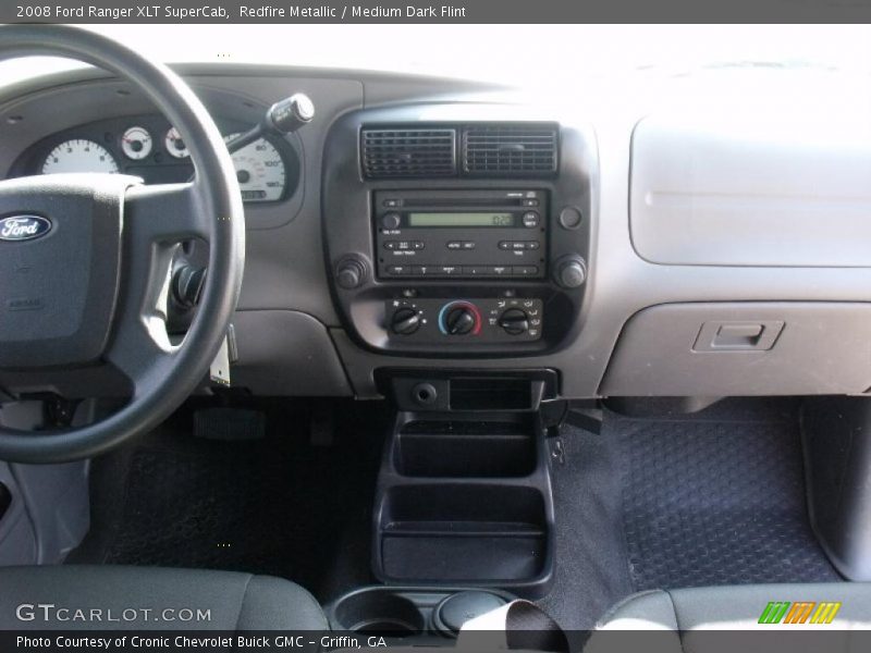 Redfire Metallic / Medium Dark Flint 2008 Ford Ranger XLT SuperCab