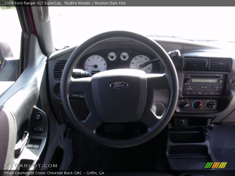 Redfire Metallic / Medium Dark Flint 2008 Ford Ranger XLT SuperCab
