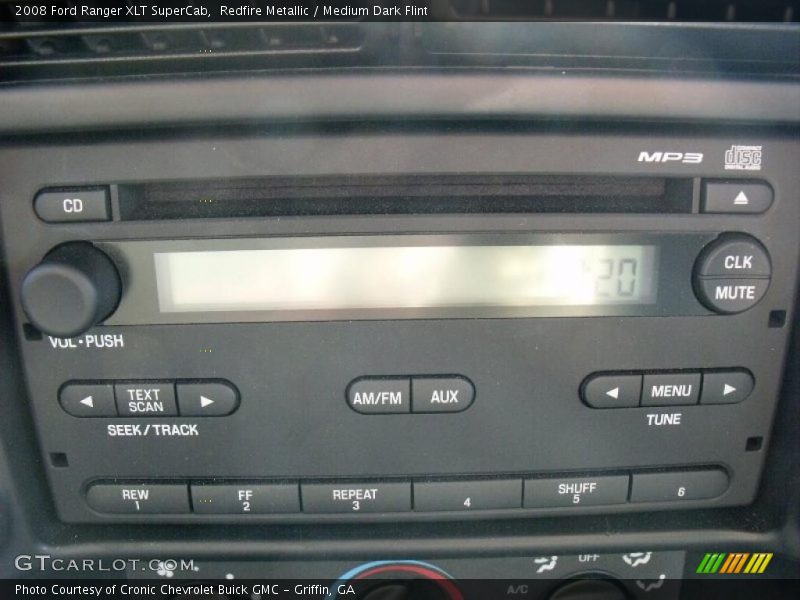 Redfire Metallic / Medium Dark Flint 2008 Ford Ranger XLT SuperCab