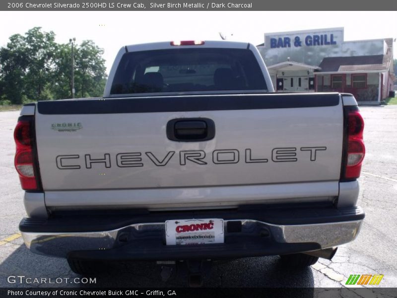 Silver Birch Metallic / Dark Charcoal 2006 Chevrolet Silverado 2500HD LS Crew Cab