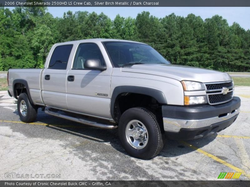 Silver Birch Metallic / Dark Charcoal 2006 Chevrolet Silverado 2500HD LS Crew Cab