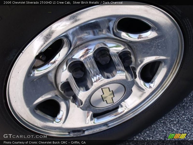 Silver Birch Metallic / Dark Charcoal 2006 Chevrolet Silverado 2500HD LS Crew Cab