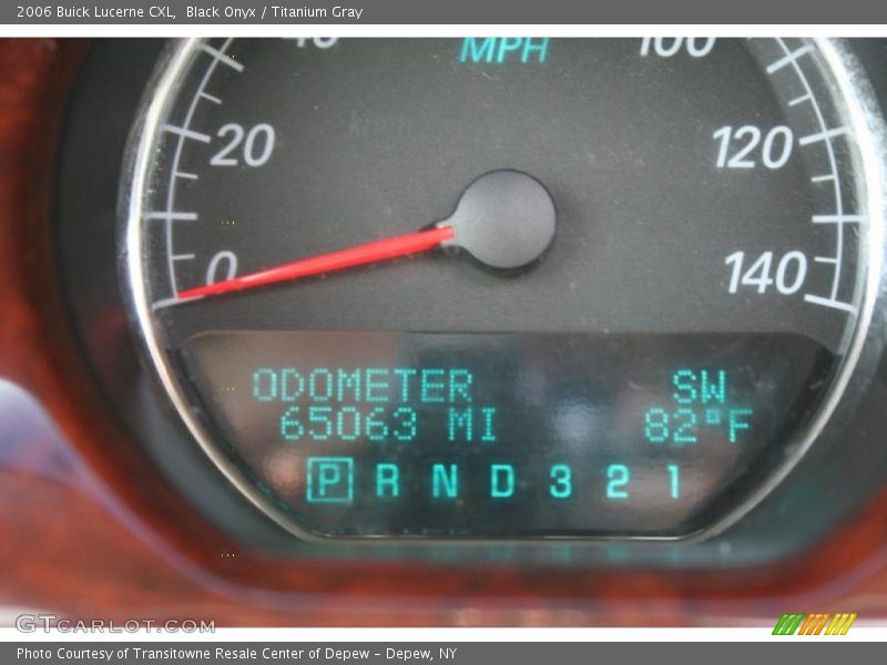 Black Onyx / Titanium Gray 2006 Buick Lucerne CXL