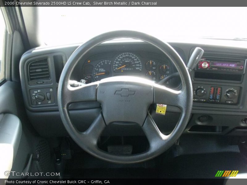 Silver Birch Metallic / Dark Charcoal 2006 Chevrolet Silverado 2500HD LS Crew Cab