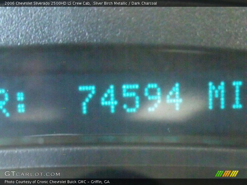 Silver Birch Metallic / Dark Charcoal 2006 Chevrolet Silverado 2500HD LS Crew Cab
