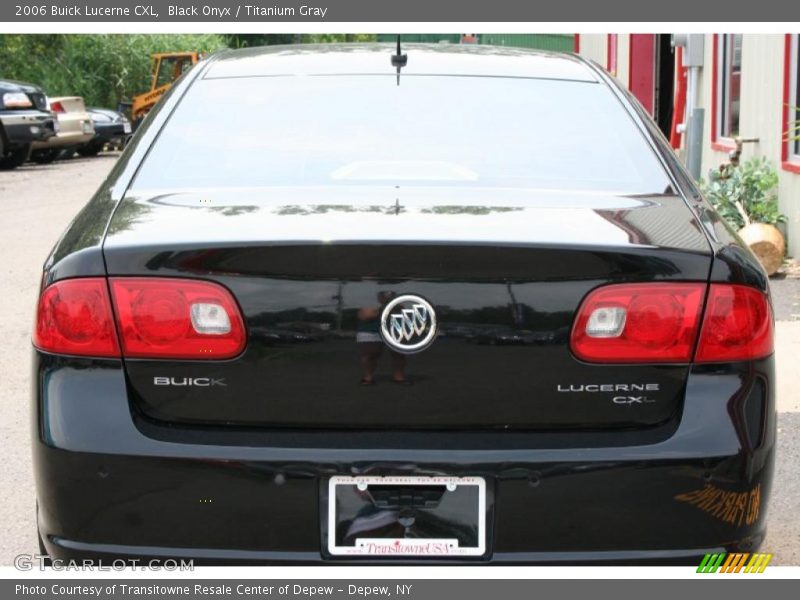 Black Onyx / Titanium Gray 2006 Buick Lucerne CXL