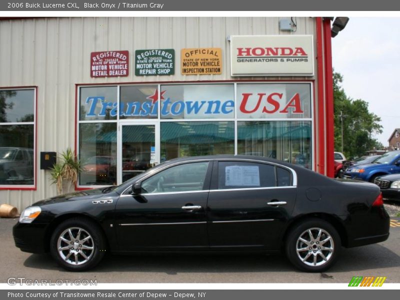 Black Onyx / Titanium Gray 2006 Buick Lucerne CXL