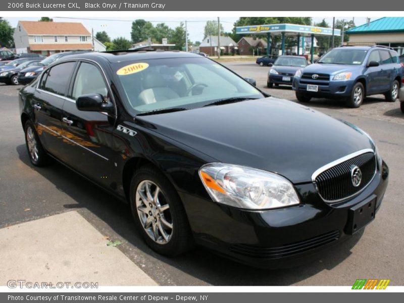 Black Onyx / Titanium Gray 2006 Buick Lucerne CXL