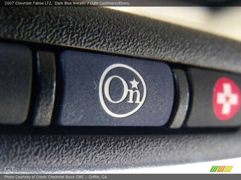 Dark Blue Metallic / Light Cashmere/Ebony 2007 Chevrolet Tahoe LTZ