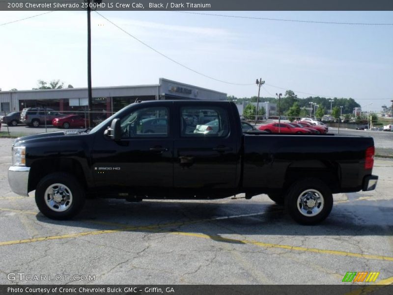 Black / Dark Titanium 2008 Chevrolet Silverado 2500HD LS Crew Cab