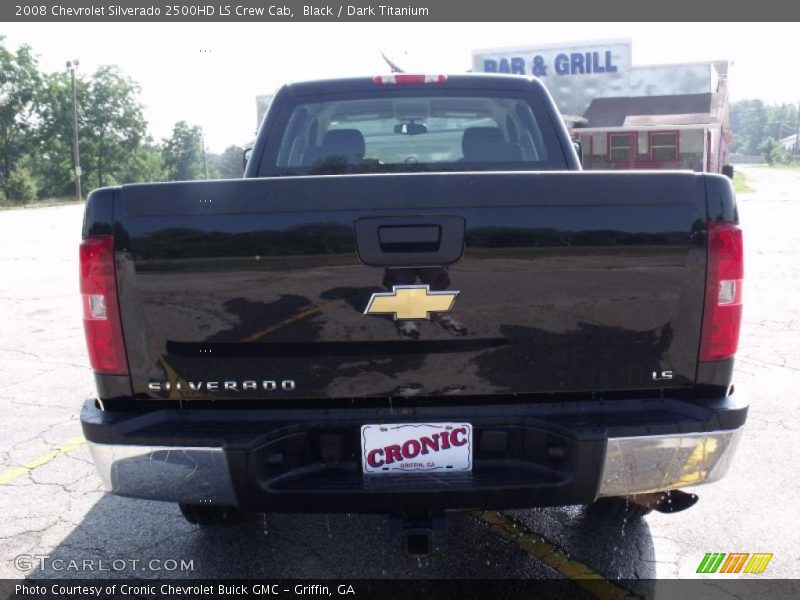 Black / Dark Titanium 2008 Chevrolet Silverado 2500HD LS Crew Cab