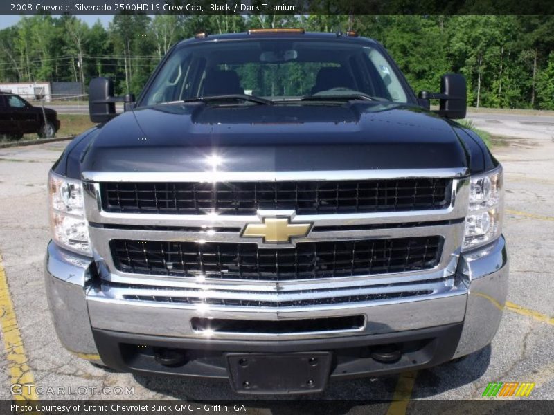 Black / Dark Titanium 2008 Chevrolet Silverado 2500HD LS Crew Cab