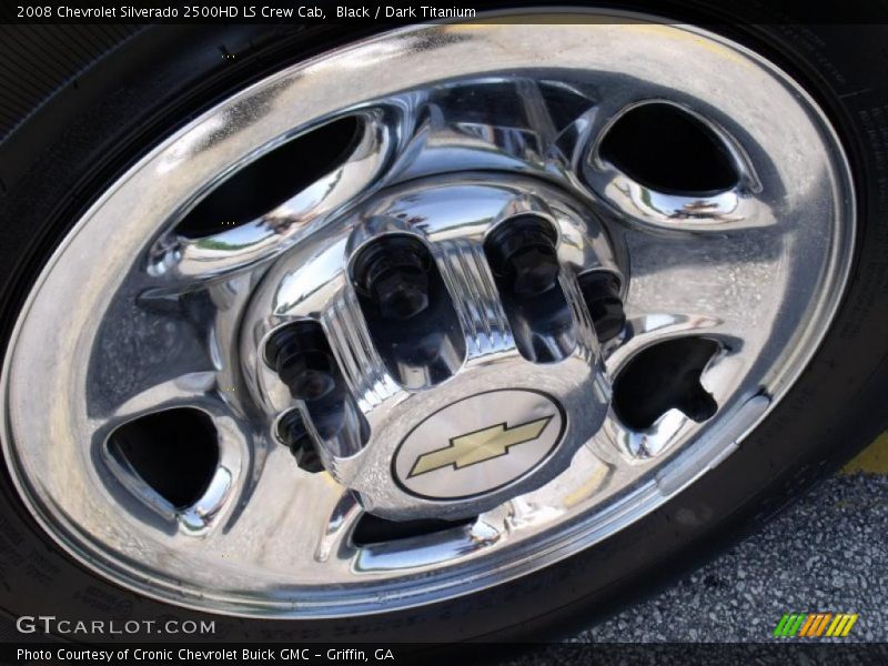 Black / Dark Titanium 2008 Chevrolet Silverado 2500HD LS Crew Cab