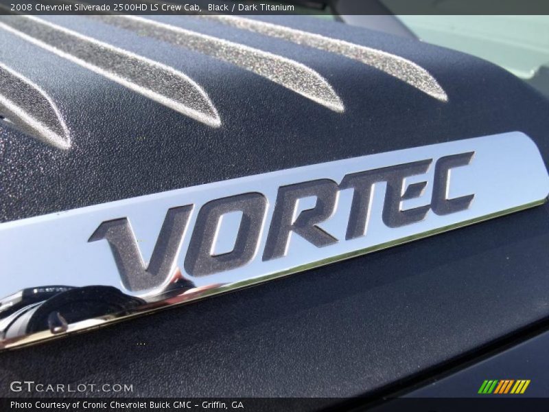 Black / Dark Titanium 2008 Chevrolet Silverado 2500HD LS Crew Cab
