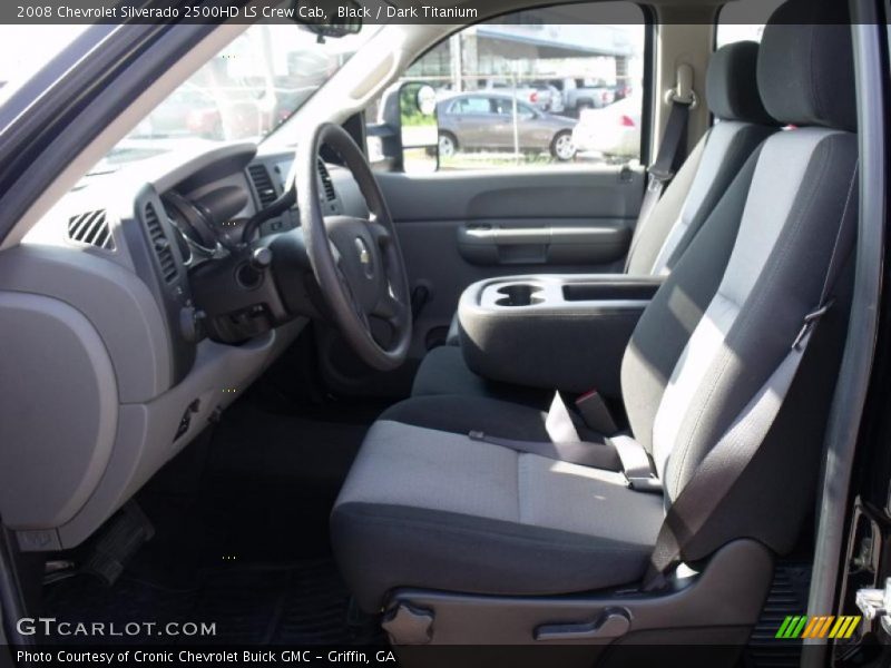 Black / Dark Titanium 2008 Chevrolet Silverado 2500HD LS Crew Cab