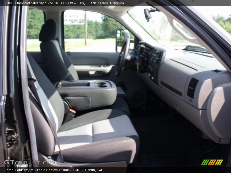 Black / Dark Titanium 2008 Chevrolet Silverado 2500HD LS Crew Cab