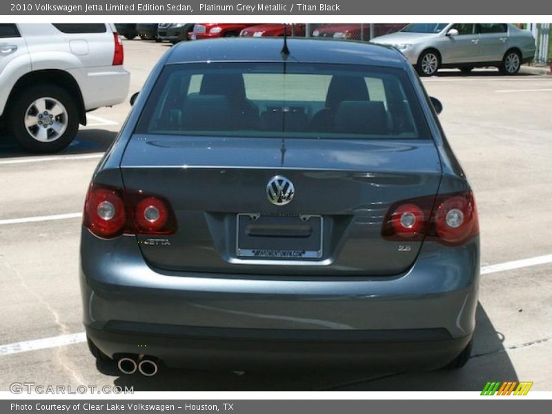 Platinum Grey Metallic / Titan Black 2010 Volkswagen Jetta Limited Edition Sedan