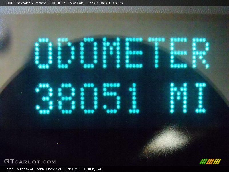 Black / Dark Titanium 2008 Chevrolet Silverado 2500HD LS Crew Cab