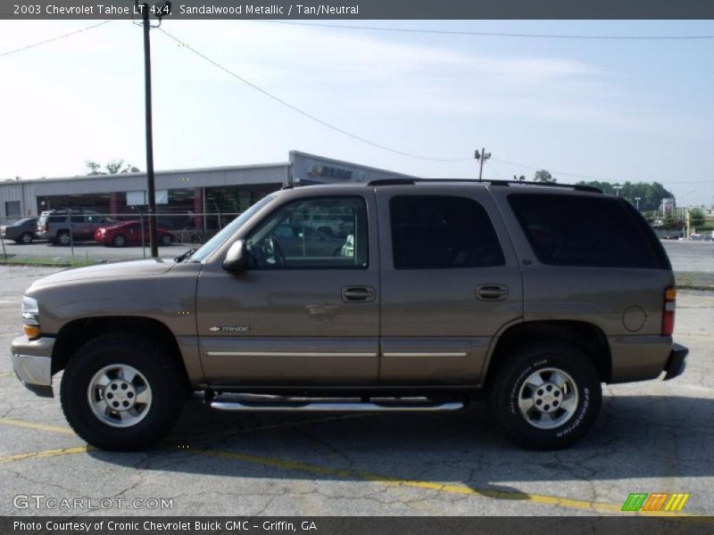 Sandalwood Metallic / Tan/Neutral 2003 Chevrolet Tahoe LT 4x4