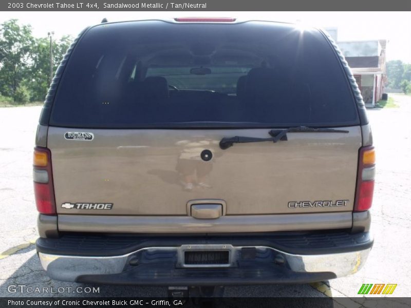 Sandalwood Metallic / Tan/Neutral 2003 Chevrolet Tahoe LT 4x4