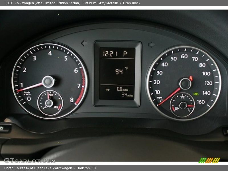 Platinum Grey Metallic / Titan Black 2010 Volkswagen Jetta Limited Edition Sedan