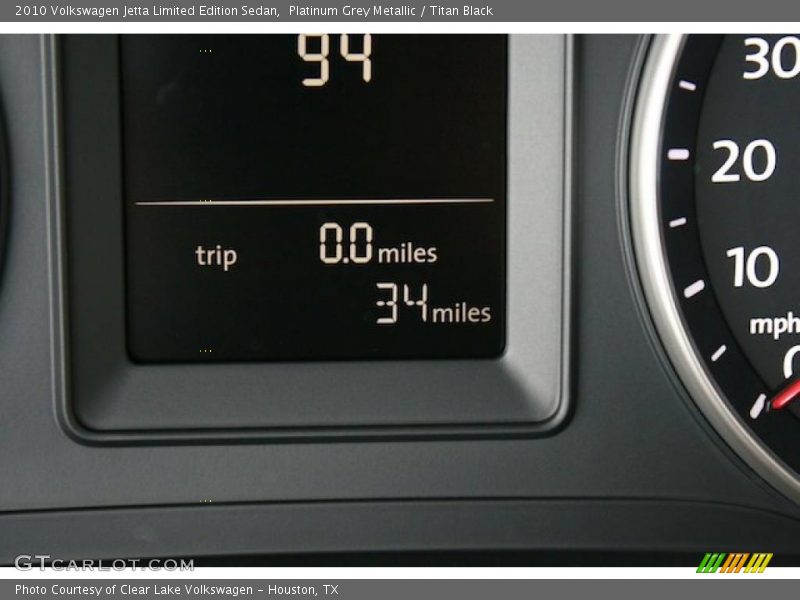 Platinum Grey Metallic / Titan Black 2010 Volkswagen Jetta Limited Edition Sedan