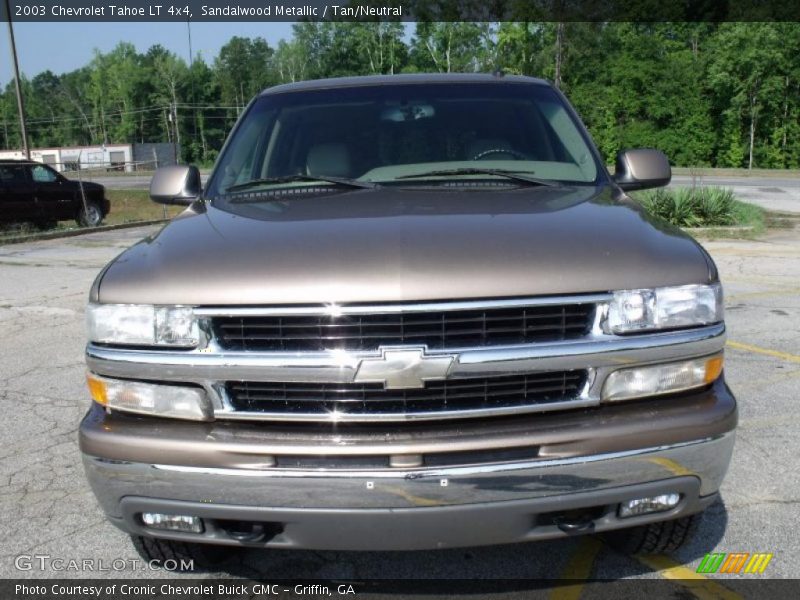 Sandalwood Metallic / Tan/Neutral 2003 Chevrolet Tahoe LT 4x4