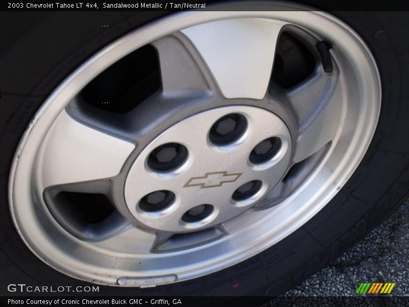 Sandalwood Metallic / Tan/Neutral 2003 Chevrolet Tahoe LT 4x4