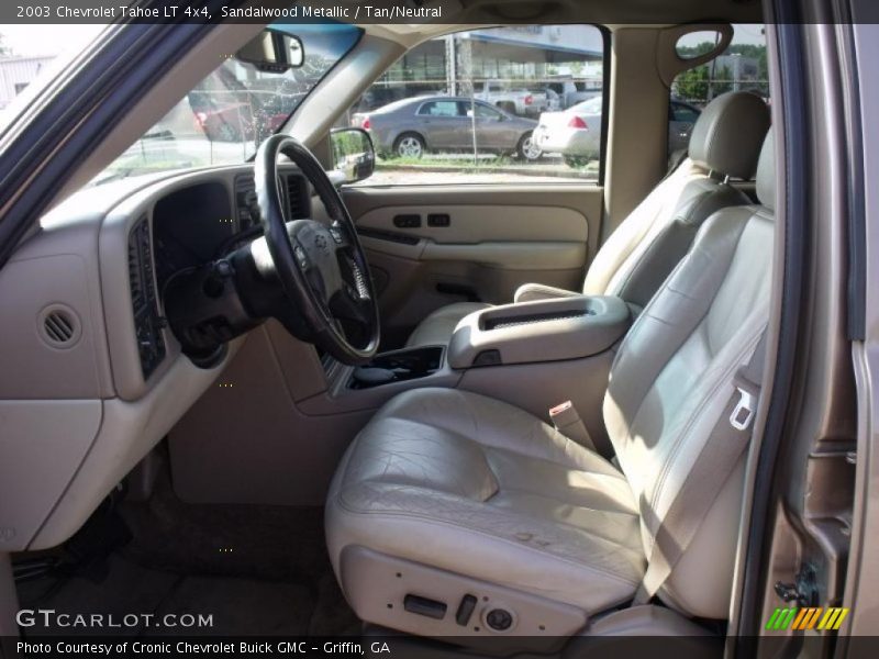 Sandalwood Metallic / Tan/Neutral 2003 Chevrolet Tahoe LT 4x4