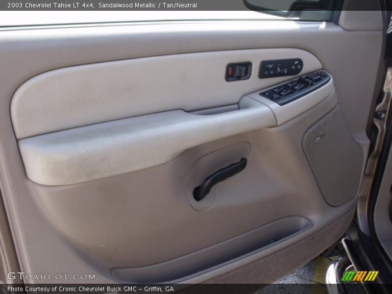 Sandalwood Metallic / Tan/Neutral 2003 Chevrolet Tahoe LT 4x4