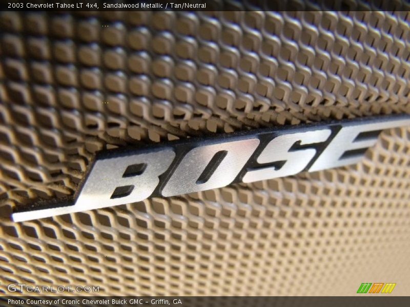Sandalwood Metallic / Tan/Neutral 2003 Chevrolet Tahoe LT 4x4