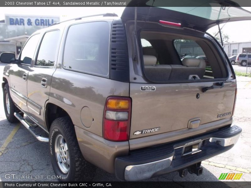 Sandalwood Metallic / Tan/Neutral 2003 Chevrolet Tahoe LT 4x4