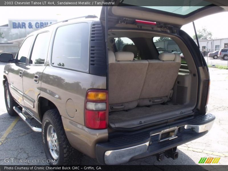Sandalwood Metallic / Tan/Neutral 2003 Chevrolet Tahoe LT 4x4