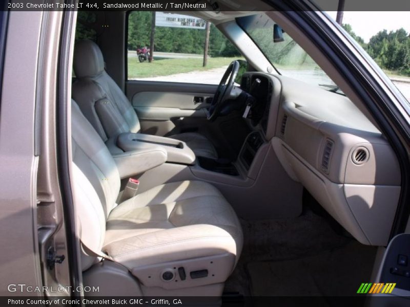 Sandalwood Metallic / Tan/Neutral 2003 Chevrolet Tahoe LT 4x4