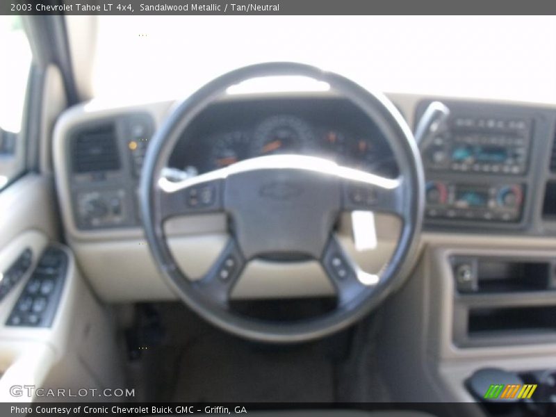 Sandalwood Metallic / Tan/Neutral 2003 Chevrolet Tahoe LT 4x4