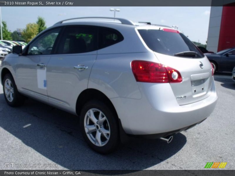 Silver Ice / Gray 2010 Nissan Rogue SL